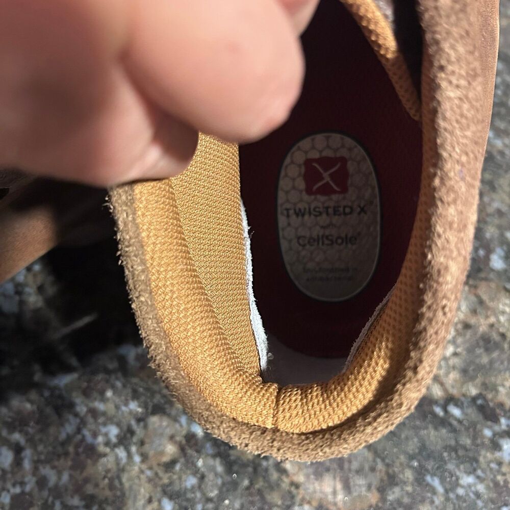 Twisted X Chocolate Chukka Driving Moc Mens 12 MDM0090 - Picture 8 of 9